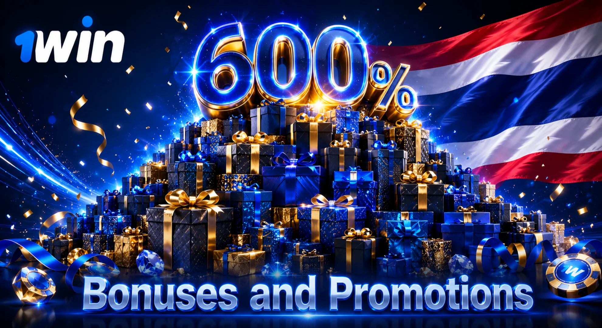 1win bonuses and promotions for thai players