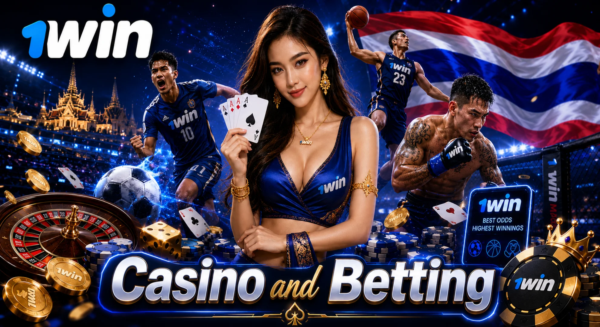 1win thailand online casino and sports betting